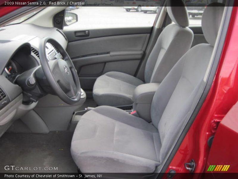 Red Brick / Charcoal 2009 Nissan Sentra 2.0