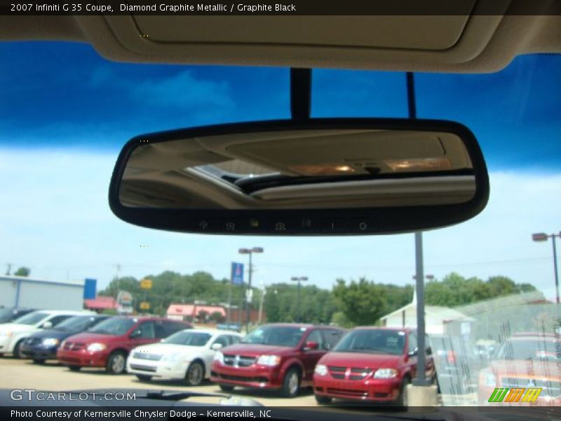 Diamond Graphite Metallic / Graphite Black 2007 Infiniti G 35 Coupe