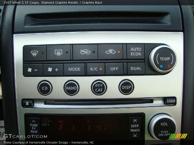 Diamond Graphite Metallic / Graphite Black 2007 Infiniti G 35 Coupe