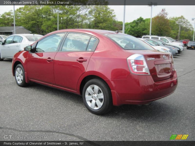 Red Brick / Charcoal 2009 Nissan Sentra 2.0
