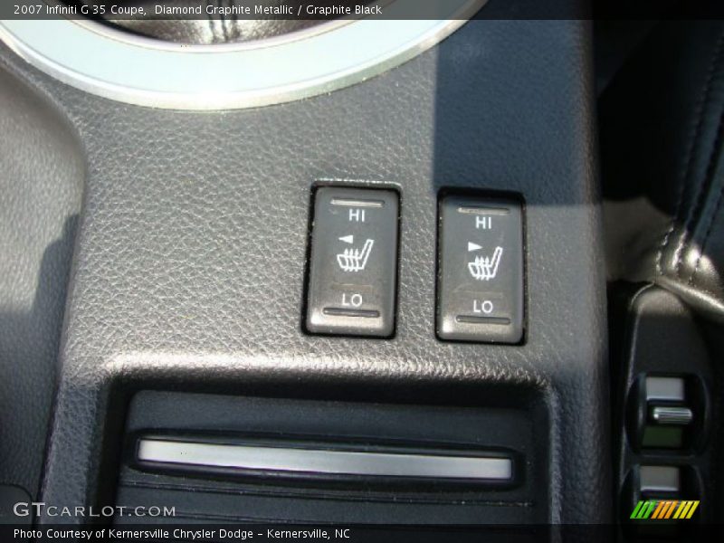 Diamond Graphite Metallic / Graphite Black 2007 Infiniti G 35 Coupe