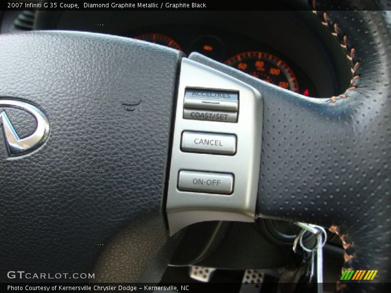 Diamond Graphite Metallic / Graphite Black 2007 Infiniti G 35 Coupe