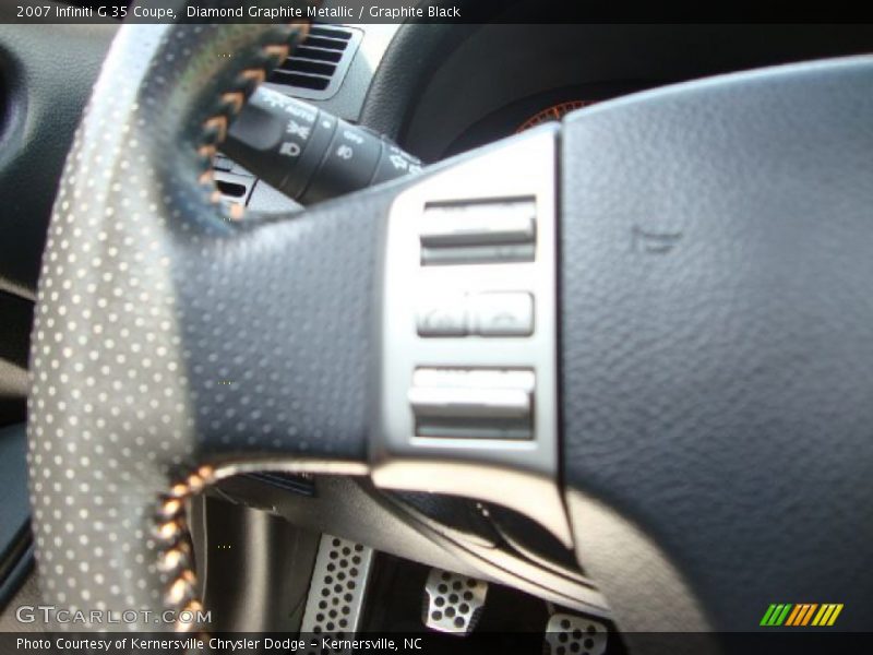 Diamond Graphite Metallic / Graphite Black 2007 Infiniti G 35 Coupe
