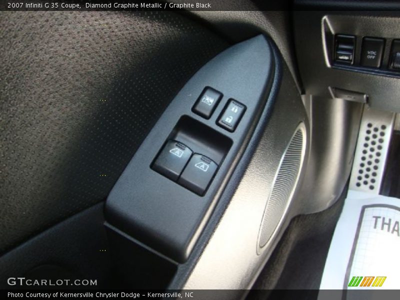 Diamond Graphite Metallic / Graphite Black 2007 Infiniti G 35 Coupe