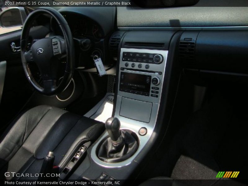 Diamond Graphite Metallic / Graphite Black 2007 Infiniti G 35 Coupe