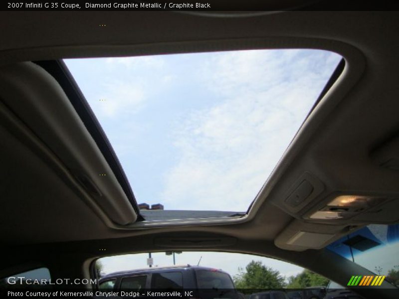 Diamond Graphite Metallic / Graphite Black 2007 Infiniti G 35 Coupe
