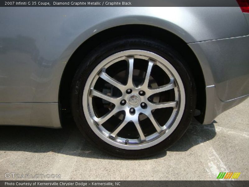 Diamond Graphite Metallic / Graphite Black 2007 Infiniti G 35 Coupe