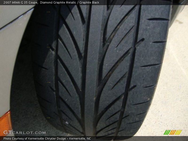 Diamond Graphite Metallic / Graphite Black 2007 Infiniti G 35 Coupe