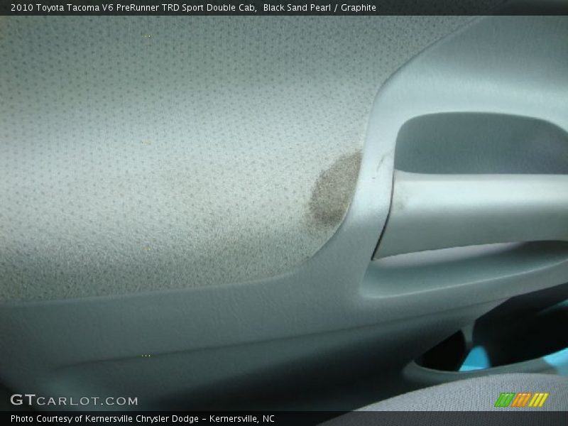 Black Sand Pearl / Graphite 2010 Toyota Tacoma V6 PreRunner TRD Sport Double Cab