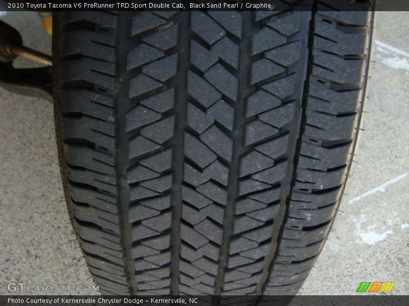 Black Sand Pearl / Graphite 2010 Toyota Tacoma V6 PreRunner TRD Sport Double Cab