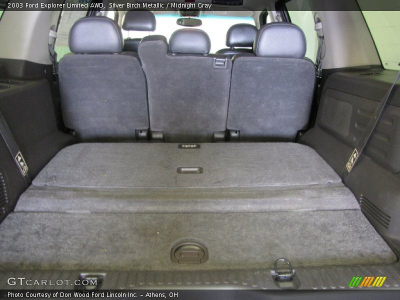 Silver Birch Metallic / Midnight Gray 2003 Ford Explorer Limited AWD