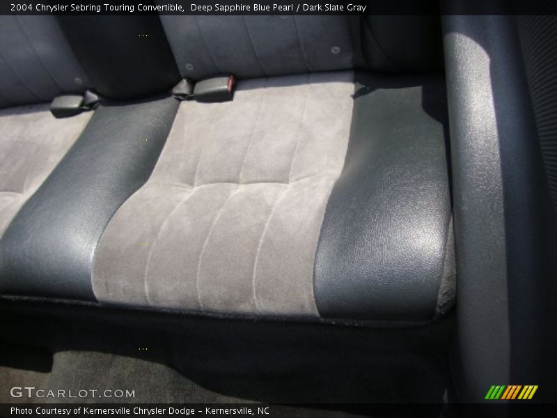 Deep Sapphire Blue Pearl / Dark Slate Gray 2004 Chrysler Sebring Touring Convertible