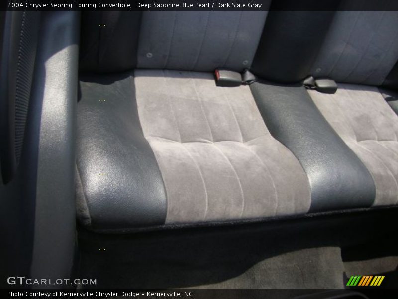 Deep Sapphire Blue Pearl / Dark Slate Gray 2004 Chrysler Sebring Touring Convertible
