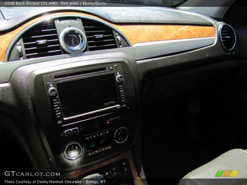 Red Jewel / Ebony/Ebony 2008 Buick Enclave CXL AWD