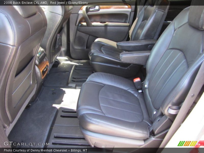 Red Jewel / Ebony/Ebony 2008 Buick Enclave CXL AWD