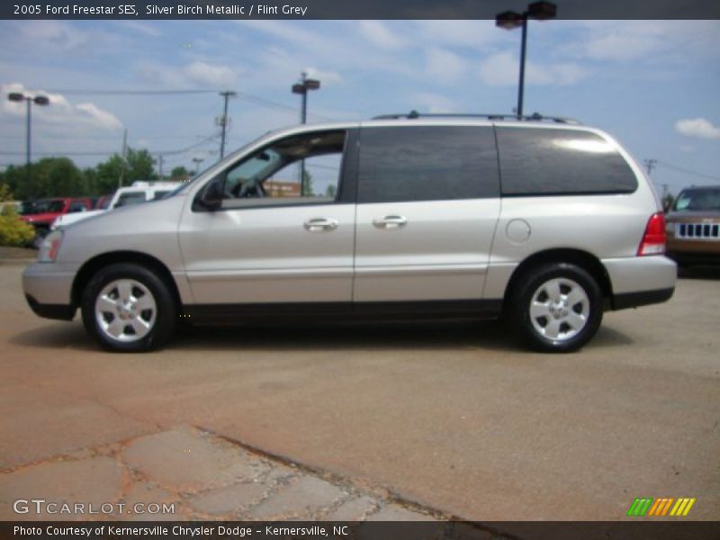 Silver Birch Metallic / Flint Grey 2005 Ford Freestar SES