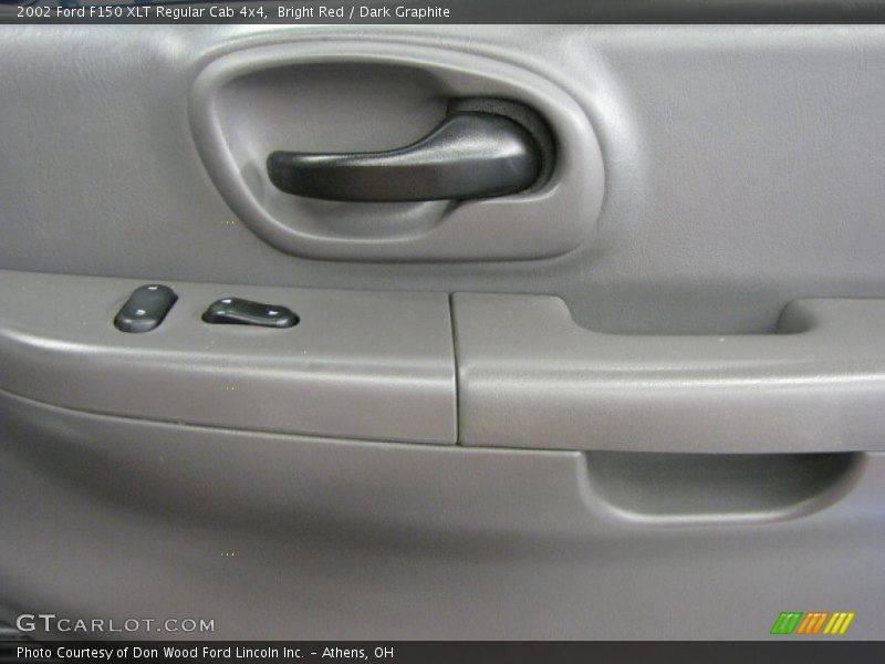 Bright Red / Dark Graphite 2002 Ford F150 XLT Regular Cab 4x4