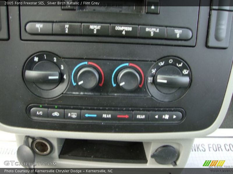 Silver Birch Metallic / Flint Grey 2005 Ford Freestar SES