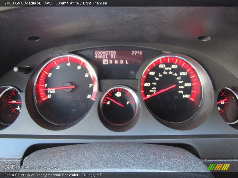 Summit White / Light Titanium 2008 GMC Acadia SLT AWD