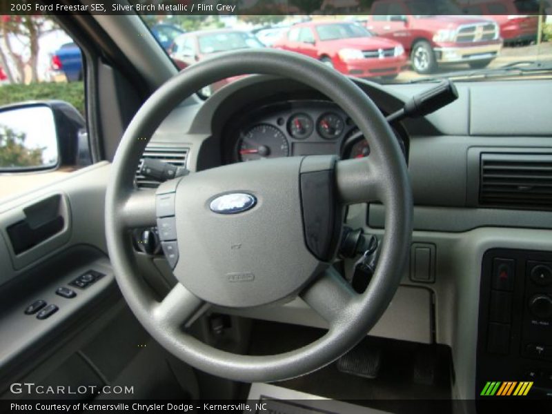 Silver Birch Metallic / Flint Grey 2005 Ford Freestar SES