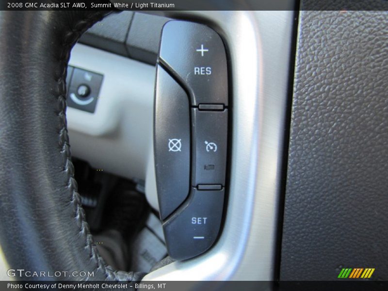 Summit White / Light Titanium 2008 GMC Acadia SLT AWD
