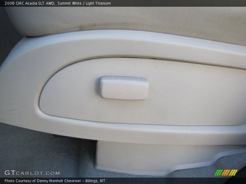 Summit White / Light Titanium 2008 GMC Acadia SLT AWD