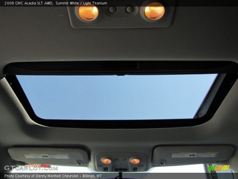 Summit White / Light Titanium 2008 GMC Acadia SLT AWD