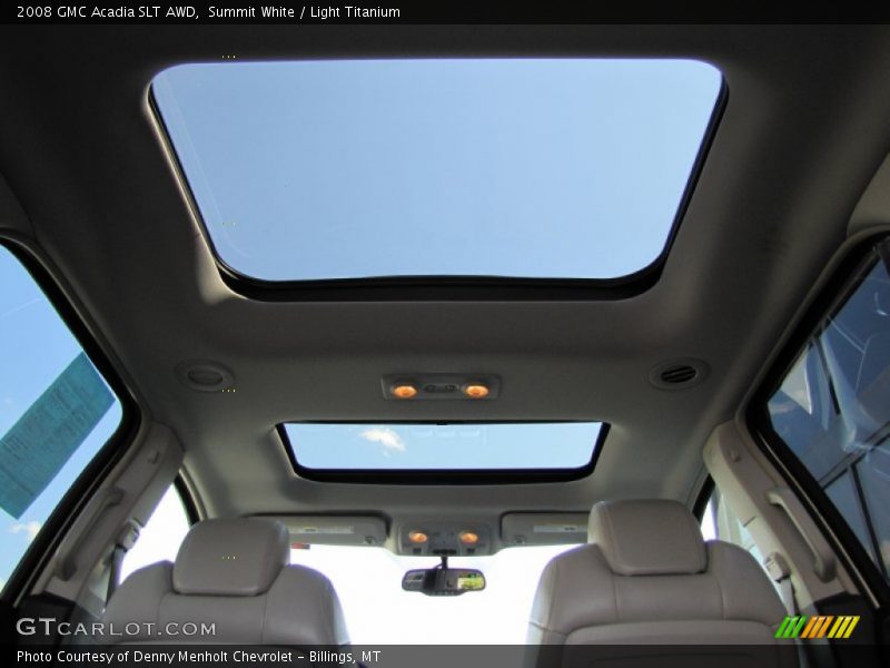 Summit White / Light Titanium 2008 GMC Acadia SLT AWD