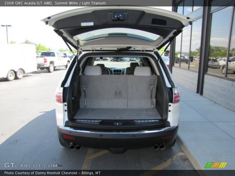 Summit White / Light Titanium 2008 GMC Acadia SLT AWD