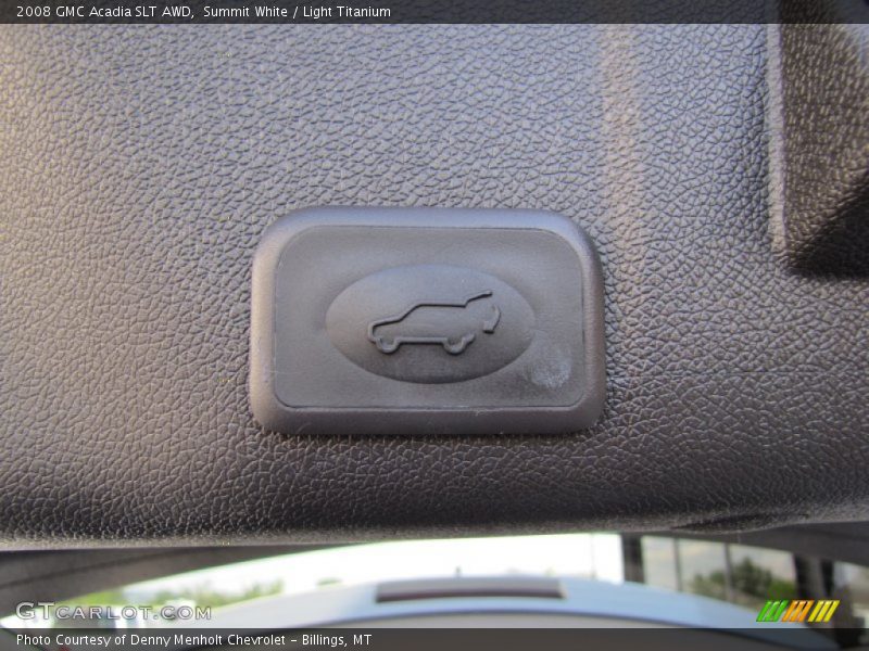 Summit White / Light Titanium 2008 GMC Acadia SLT AWD