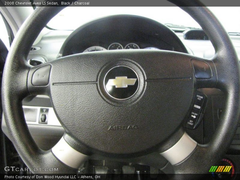 Black / Charcoal 2008 Chevrolet Aveo LS Sedan
