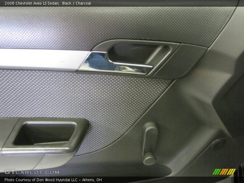 Black / Charcoal 2008 Chevrolet Aveo LS Sedan