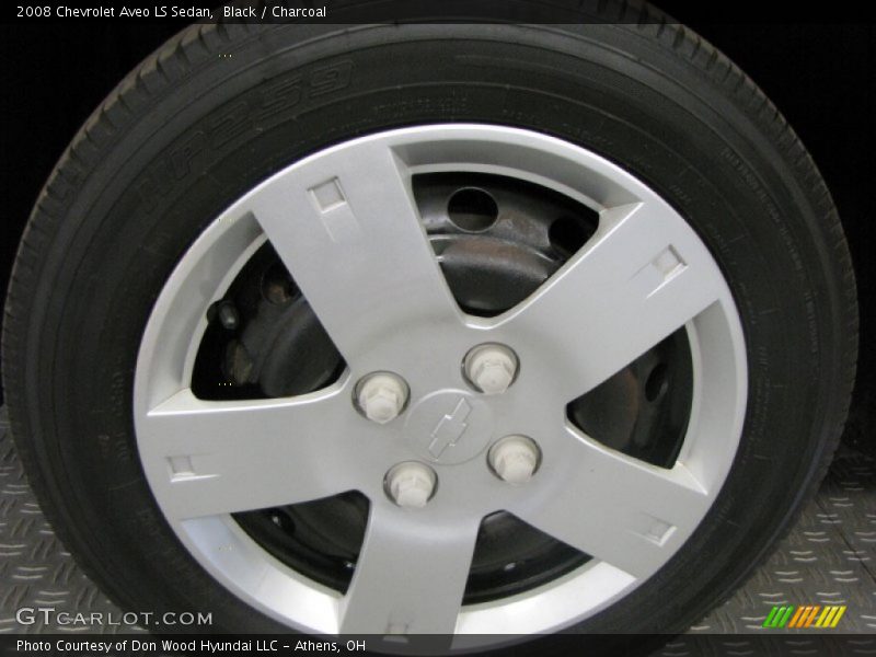 Black / Charcoal 2008 Chevrolet Aveo LS Sedan