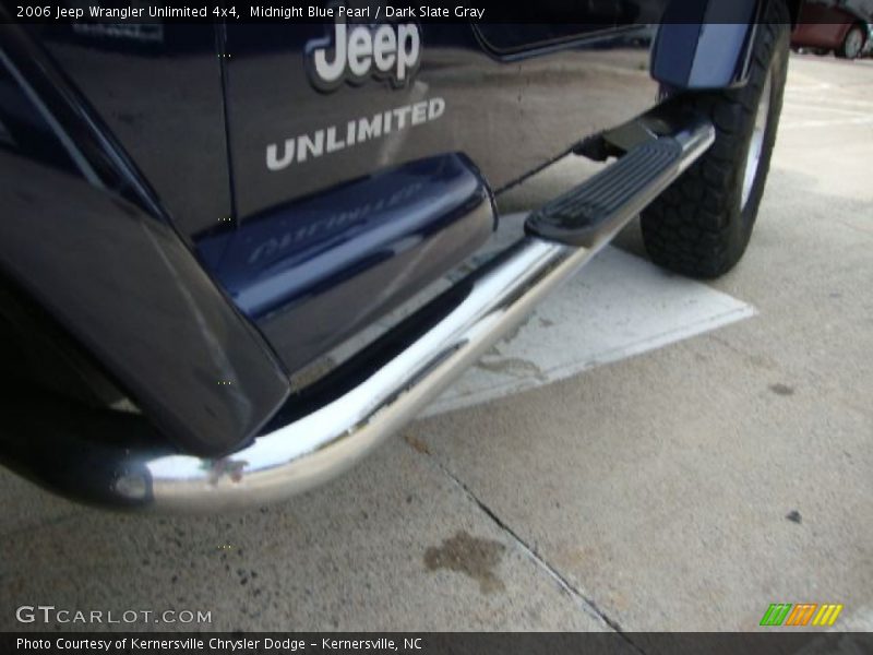 Midnight Blue Pearl / Dark Slate Gray 2006 Jeep Wrangler Unlimited 4x4