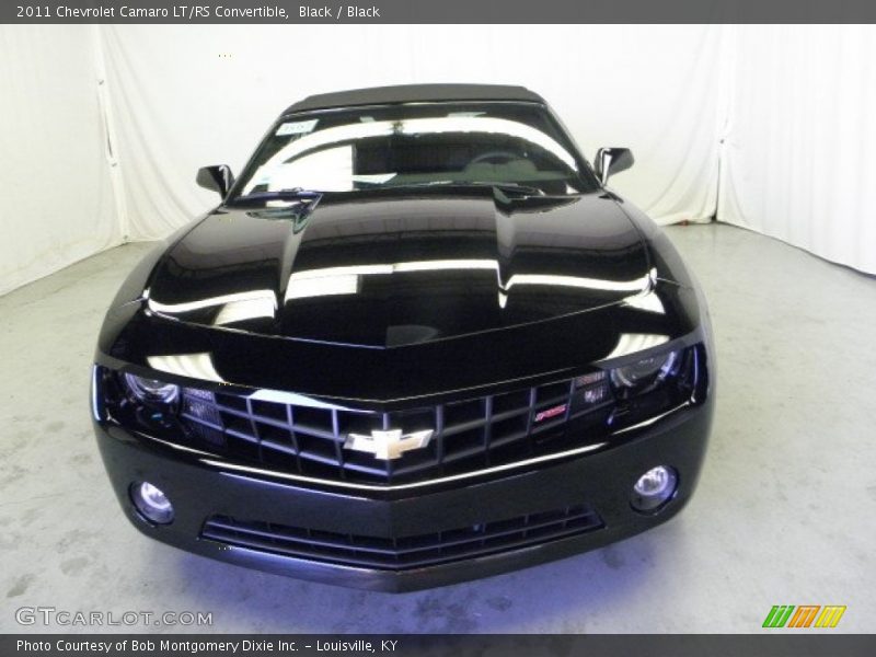 Black / Black 2011 Chevrolet Camaro LT/RS Convertible