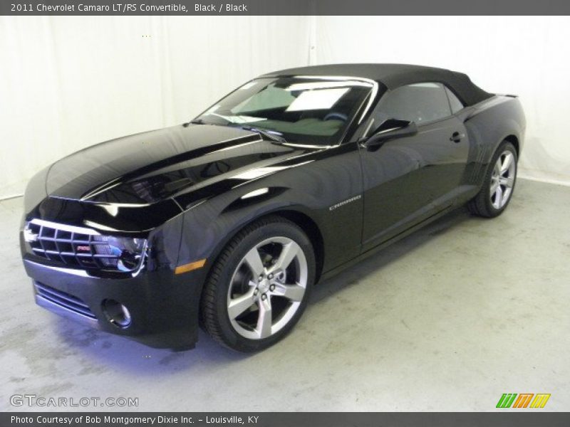 Front 3/4 View of 2011 Camaro LT/RS Convertible