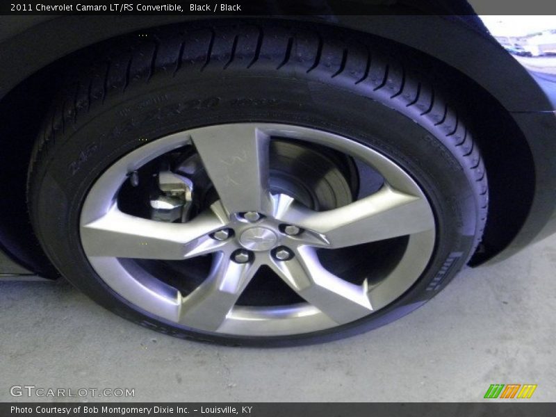 Black / Black 2011 Chevrolet Camaro LT/RS Convertible