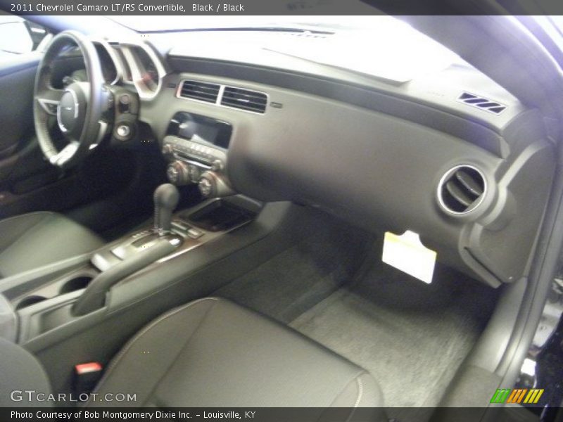 Black / Black 2011 Chevrolet Camaro LT/RS Convertible