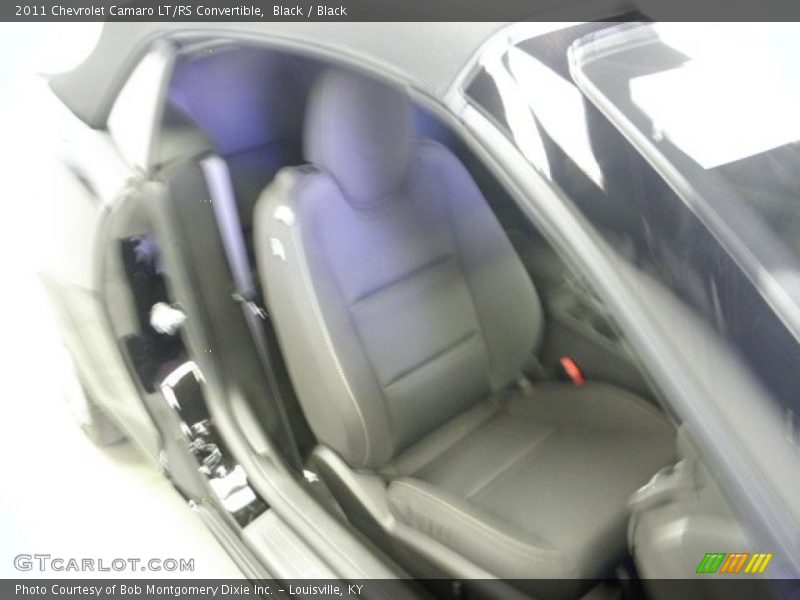 Black / Black 2011 Chevrolet Camaro LT/RS Convertible