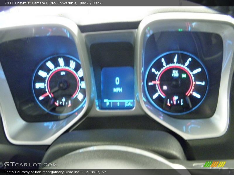 Black / Black 2011 Chevrolet Camaro LT/RS Convertible