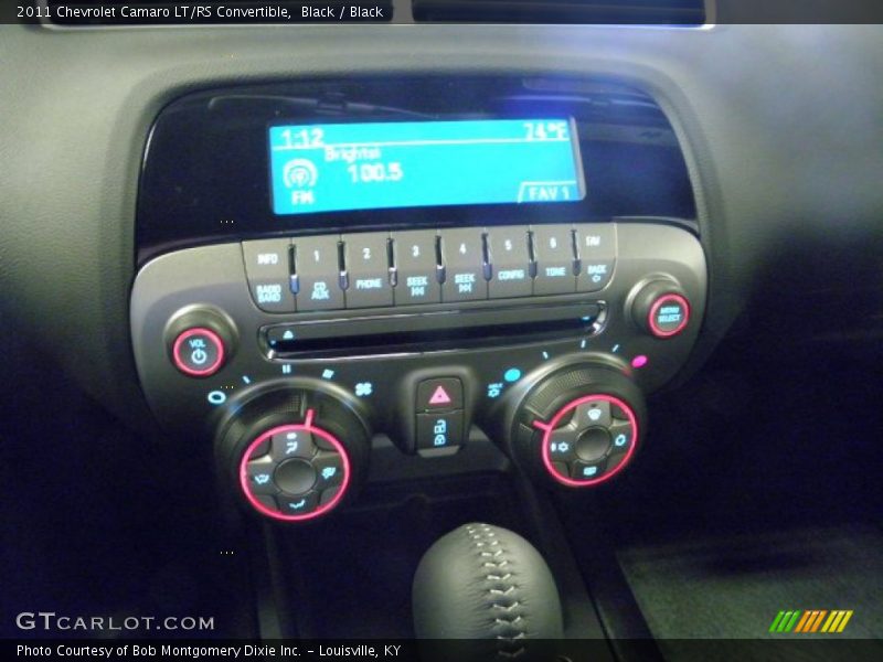 Black / Black 2011 Chevrolet Camaro LT/RS Convertible