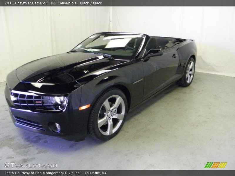 Black / Black 2011 Chevrolet Camaro LT/RS Convertible