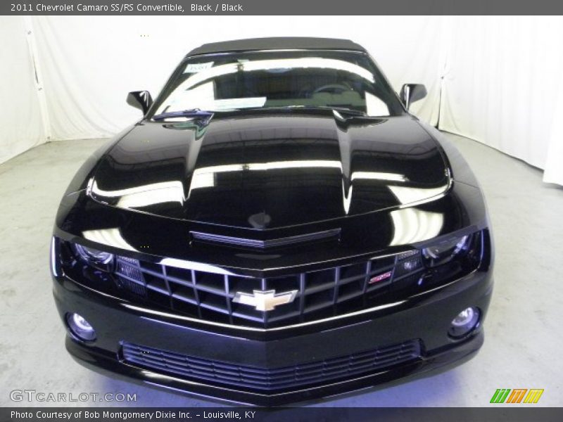 Black / Black 2011 Chevrolet Camaro SS/RS Convertible