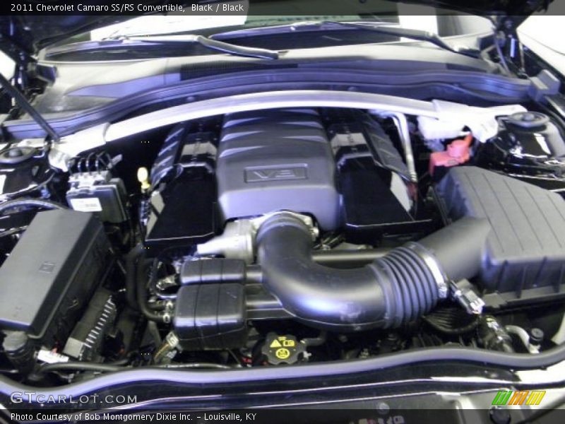 Black / Black 2011 Chevrolet Camaro SS/RS Convertible