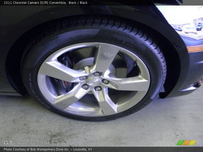 Black / Black 2011 Chevrolet Camaro SS/RS Convertible