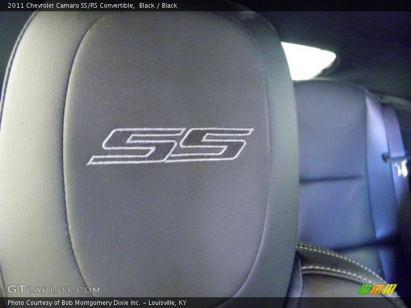 Black / Black 2011 Chevrolet Camaro SS/RS Convertible