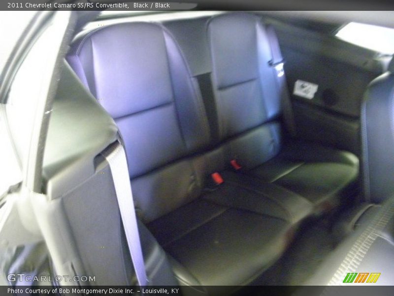 Black / Black 2011 Chevrolet Camaro SS/RS Convertible