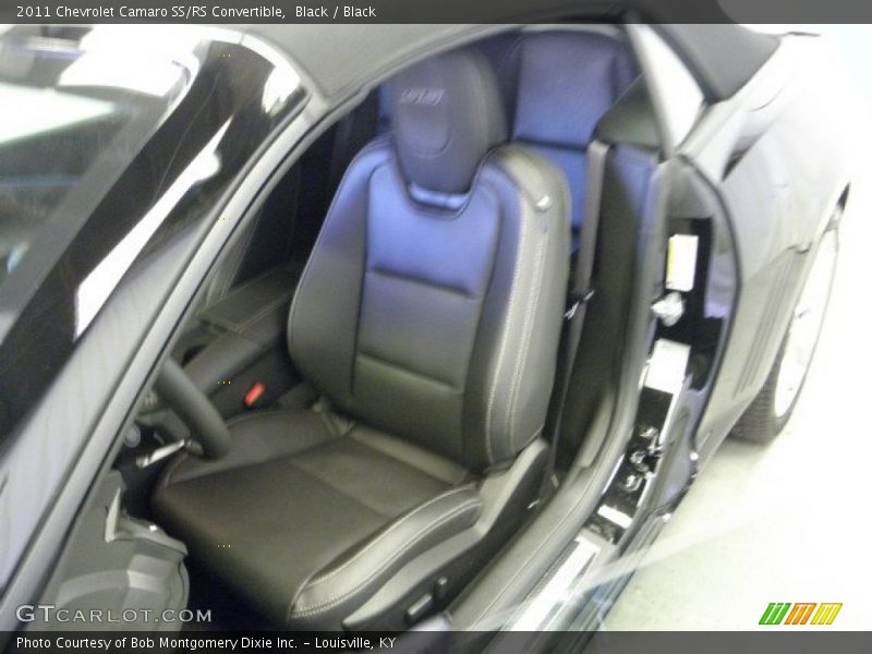 Black / Black 2011 Chevrolet Camaro SS/RS Convertible