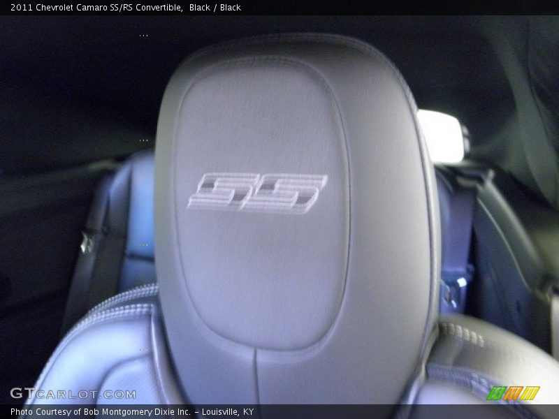 Black / Black 2011 Chevrolet Camaro SS/RS Convertible