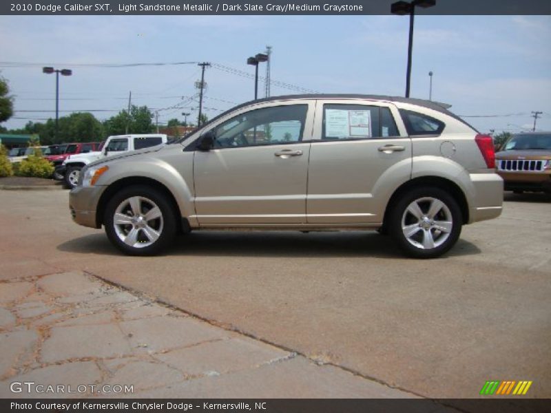 Light Sandstone Metallic / Dark Slate Gray/Medium Graystone 2010 Dodge Caliber SXT